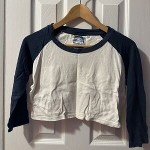 Jungmaven Crop baseball Tee